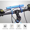 thumbnail image 2 of Bike Handlebar Extender Alloy, Bicycle Handlebar Extender, Bike Handlebar Extender, Double Bike Handlebar Holder Extension Bar for Bike Flashlight, 2 of 5