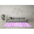 thumbnail image 3 of Ahgly Company Indoor Rectangle Solid Purple Modern Area Rugs, 2' x 4', 3 of 4