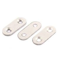 Flat Mending Repair Plate Bracket Corner Brace 38mm x 15mm 4PCS
