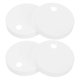 thumbnail image 4 of 2 Pair Universal Toilet Bolt Covers White Plastic Decorative Caps For Toilet Seat Installation Accessories And Bathroom Fixture Hardware Parts, 4 of 4