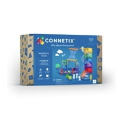 CONNETIX Connetix Tiles, Rainbow Ball Run Expansion Pack, 66 Pieces