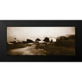 thumbnail image 2 of Melious, Amy 14x8 Black Modern Framed Museum Art Print Titled - Sepia Island Shores II, 2 of 5