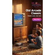 Retro Classic Game system HDMI Connection two four button controllers