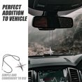 thumbnail image 2 of SHISUYAN Car Hanging Ornament Car Rear View Mirror Pendant Decor Car Charm Compass Star Pendant, 2 of 8