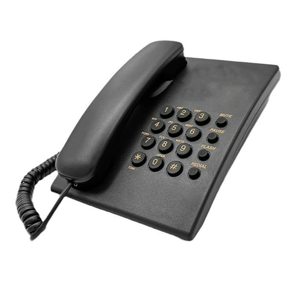 Corded Phones Landline Home Phone Landline Phones Wall Mountable Landline Telephone for Office Hotel Home Bathroom