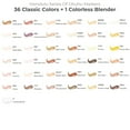 thumbnail image 2 of Ohuhu 36 Skin-Tone Brush and Chisel Dual Tips Alcohol-Based Markers  for Adult Coloring and Illustration, 2 of 4