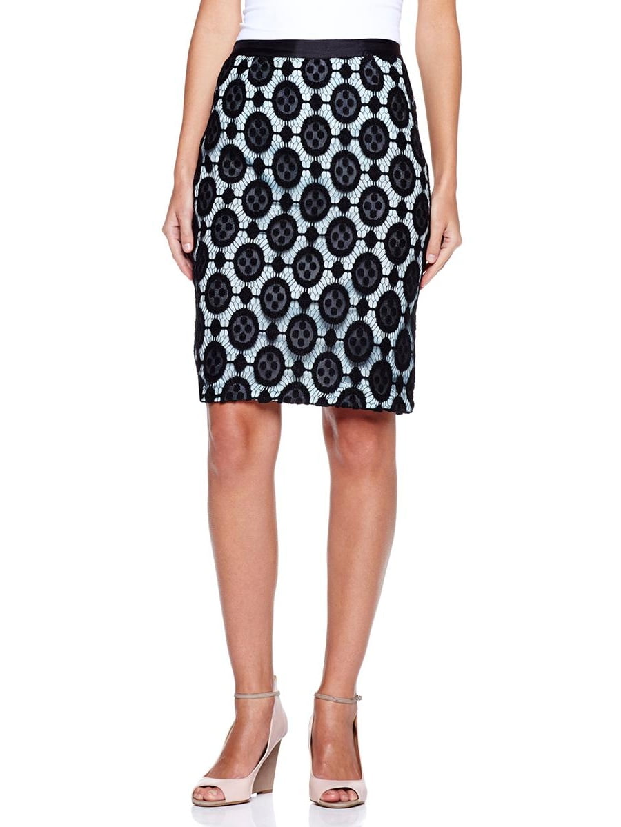 Byron by Byron Lars Contrast Lace Skirt Walmart