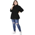 thumbnail image 2 of GRACE & GRANDEUR Manteau d'Hiver pour Femme Grande Taille à Manches Longues avec Taille à Dessin, 2 of 6
