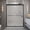 Matte Black, variant on Seawin Strada Bypass Sliding Shower Door 44 - 48 in. W x 76 in. H Polished Chrome Hardware 3/8 inch (10 mm) Thick Clear Glass Polished Chrome