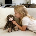 thumbnail image 4 of Adorable Baby Monkey Toy Cuddly Orangutan Stuffed Animal Doll For Kids And Adults, 4 of 7