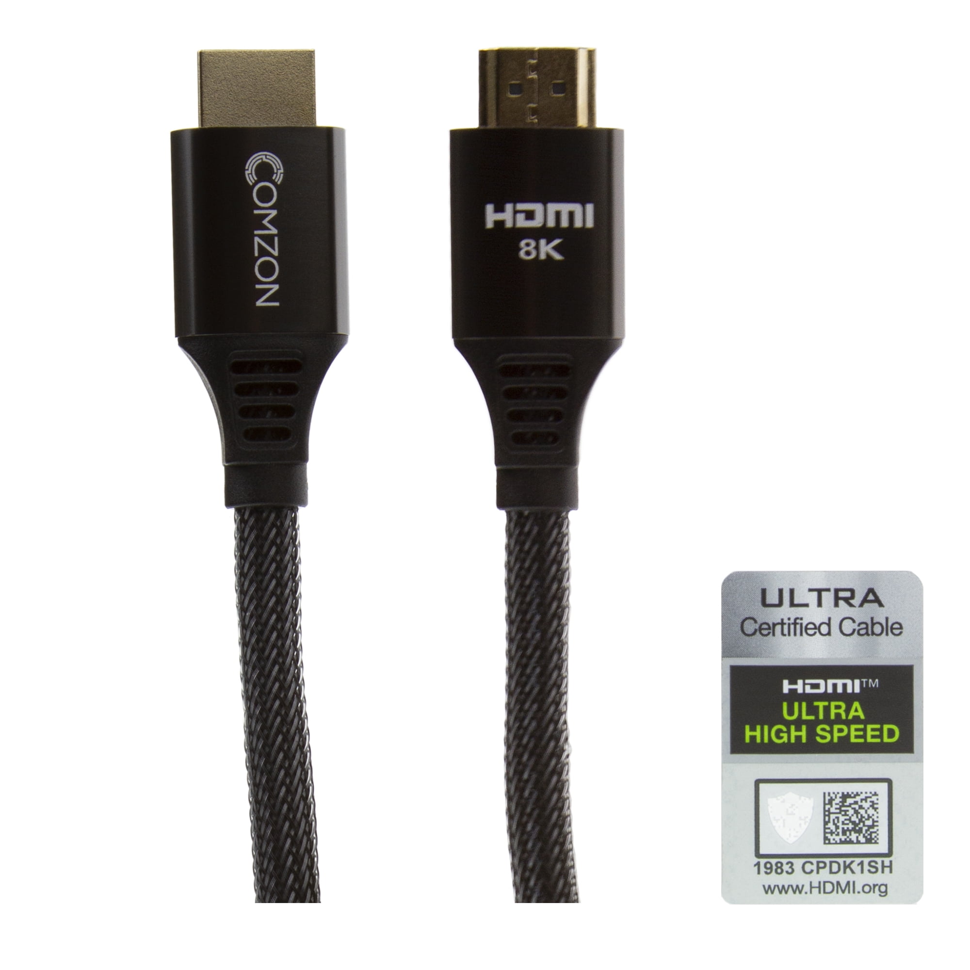  MOSHOU Cable HDMI 8K de 48 Gbps HDCP2.2 eARC HDMI 2.1 Cable de  ultra alta velocidad 8K @60Hz 4K @120Hz 32AWG HDR 1080p 8K HDMI para  Samsung QLED 8K Smart TV