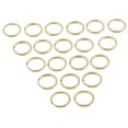 thumbnail image 3 of Anillos partidos Macarena 20 piezas para llavero bolso joyería Artesanía en cuero 20mm, 3 of 8