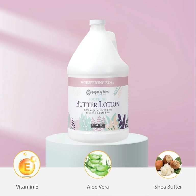 double milk triple white glutathione review Ginger Lily Farms Botanicals Soothing Butter Lotion for Dry Skin, 100% Vegan & Cruelty-Free, Whispering Rose Scent, 1 Gallon (128 fl oz) Refill hyaluronic acid serum benefits BPC-157 — Peptide Therapy Size:120 Servings