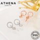 thumbnail image 4 of ATHENA Joyería Jade Moissanite 925 Stud Original Pendientes Perla Mujeres Diamante Plata M031, 4 of 4