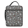 thumbnail image 5 of Panda Insulated Lunch Bag Box Men Reusable Lunch Tote Bag with Front Pocket Cooler Tote Bag Picnic Hiking, 5 of 6