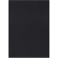thumbnail image 2 of 12' x 18' Soft and Durable Ribbed Pattern Indoor/Outdoor Area Rugs Lightweight and Flexible for Easy Cleaning and Transport. 100% PET Fiber (Color: Black Ice), 2 of 7