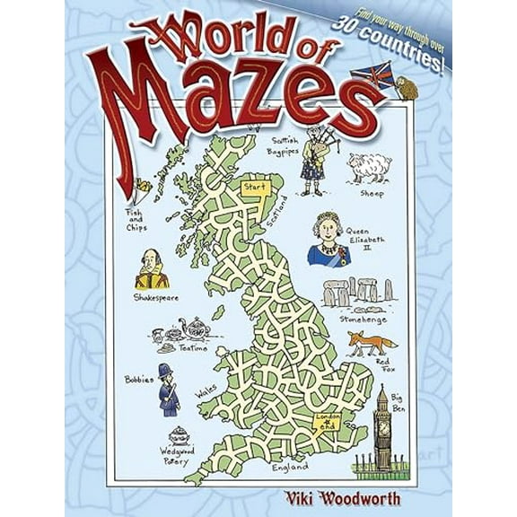 Pre-Owned World of Mazes (Paperback) 0486456404 9780486456409