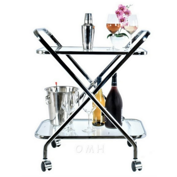Anne Home - X-Shape Bar Cart