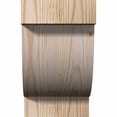thumbnail image 2 of 6"W x 10"D x 10"H Alpine Rough Sawn Corbel, Douglas Fir, 2 of 9