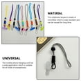 thumbnail image 3 of Xingzhi Mobile Phone Lanyard Adjustable Reusable Neck Hanging Rope with Hook Microfiber Safety Straps Accessory Picnic Running Type 4 Type 1, 3 of 6