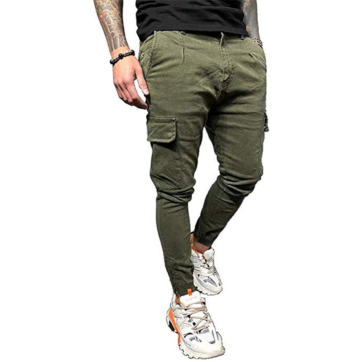 3xl mens khaki joggers