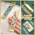thumbnail image 5 of 6 Pcs Metal Clip Bookmarks for Reading, Golden Hollow Book Marks, Van Gogh Monet Oil Painting Theme Book Markers, Art Gifts for Book Lovers, Women, Men, Writers, Readers, 5 of 9