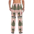 thumbnail image 4 of FORMRS Mens Pajama Pants with Pockets Sleepwear Lounge Bottoms Sizes S-2XL, Stripes Trees, 4 of 7