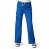 Wink Origins Sierra - Unisex Drawstring Cargo Scrub Pant, Royal, 3X Regular