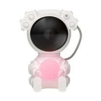 QCWQMYL White Astronaut Galaxy Projector for bedroom Nebula LED Lights for Room Ceiling Space Night Light Star Projector Galaxy Light 7.64"