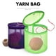 thumbnail image 5 of ColoMX Bolsas de almacenamiento para lanas, soporte portátil para hilo, bolsa de tejer, suministros de tejer, 2 uds., 5 of 7
