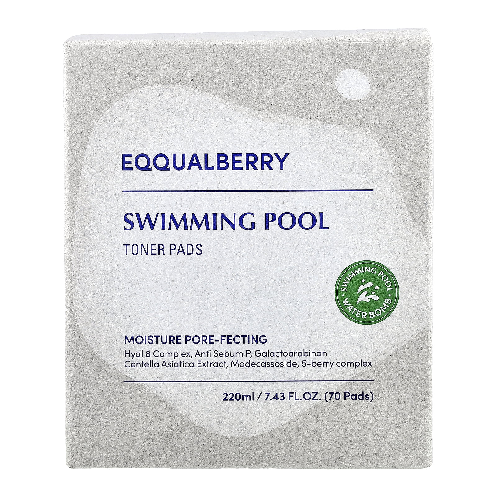 EQQUALBERRY Swimming Pool Toner Pads, 70 Pads