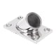thumbnail image 1 of Accesorio de pasamanos para barco rectangular de acero inoxidable de 45° para rieles de 22 mm - Calidad marina duradera, 1 of 8