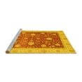 thumbnail image 2 of Ahgly Company Machine Washable Indoor Rectangle Oriental Yellow Traditional Area Rugs, 5' x 7', 2 of 4