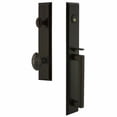 thumbnail image 4 of Grandeur Fifth Avenue D Grip Single Cylinder Handleset with Grande Victorian Interior Knob, 4 of 5