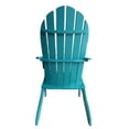 thumbnail image 4 of (2 pack) Mainstays Wood Outdoor Adirondack Chair, Turquoise Blue, 4 of 9
