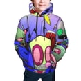thumbnail image 4 of Alien Invader Zim Youth Sweatshirt Hoodies Pullover 3D Print Novelty Hooded Hoody Clothes For Boys Girls Teen Clothing, 4 of 7