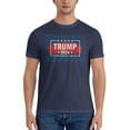 thumbnail image 4 of Yiaed Trump 2024 Take America Back Print Mens T-Shirt,Lightweight Cotton Tee, Crewneck T-Shirt For Men Basic Tee Shirt-XX-Large, 4 of 5