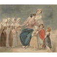 thumbnail image 2 of Thomas Stothard 23x20 Gold Ornate Framed and Double Matted Museum Art Print Titled - Charity Children and Little Vagabonds, 2 of 4