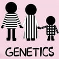 thumbnail image 2 of CafePress - Genetics Stripes Infant Bodysuit - Baby Light Bodysuit, Size Newborn - 24 Months, 2 of 4