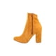 thumbnail image 3 of BOTAS BOTINES TACONES MILAGROS DAMA MUJER BEIGE OCRE GAMUZA 8045 LEON  8045p, 3 of 3