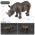 thumbnail image 2 of Simulation Plastic Wild Animals Model, Mini Animals Statue Ornaments, Realistic Wild Zoo Animals Figurines, Wild Animals Toys Birthday Christmas Gifts for Kids Toddler, 2 of 2