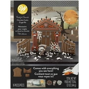 Angle View: Wilton Ready to Build Chocolate Cookie Crypt Kit