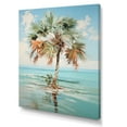thumbnail image 2 of Designart "Minimalism Plam Tree silence I" Floral Wall Art Living Room, 2 of 5