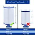 Cryspool Spa Filter Cartridge Replacements for Watkins 303279, FC2402