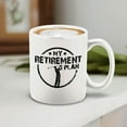 thumbnail image 4 of Shop4Ever My Retirement Plan Golfing Novelty Ceramic Coffee Mug Tea Cup Gift Golf Retiree Gift (White Handle 11 oz.), 4 of 4