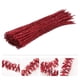 thumbnail image 2 of 100 piezas 30 cm de longitud DIY barra trenzada de felpa adorno de árbol de Navidad niños juguete decoración de Navidad (rojo), 2 of 7