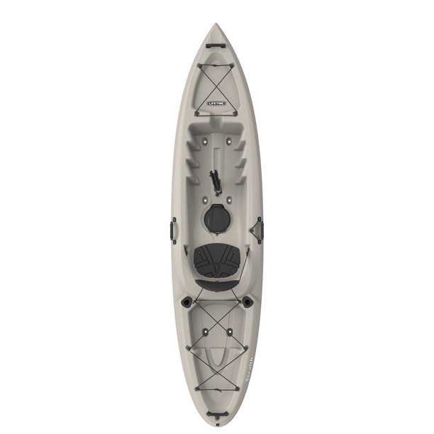 Lifetime Stealth Angler 11 ft SitonTop Kayak, Sandstone (90514