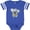 Football Blue and White, variant on Inktastic Cute Koala Bear Boys or Girls Baby Bodysuit