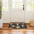 thumbnail image 3 of Yayeee Doormat for Indoor Entrance 32" x 20" Non Slippery Floor Rug, Black Mushroom Pattern, 3 of 8