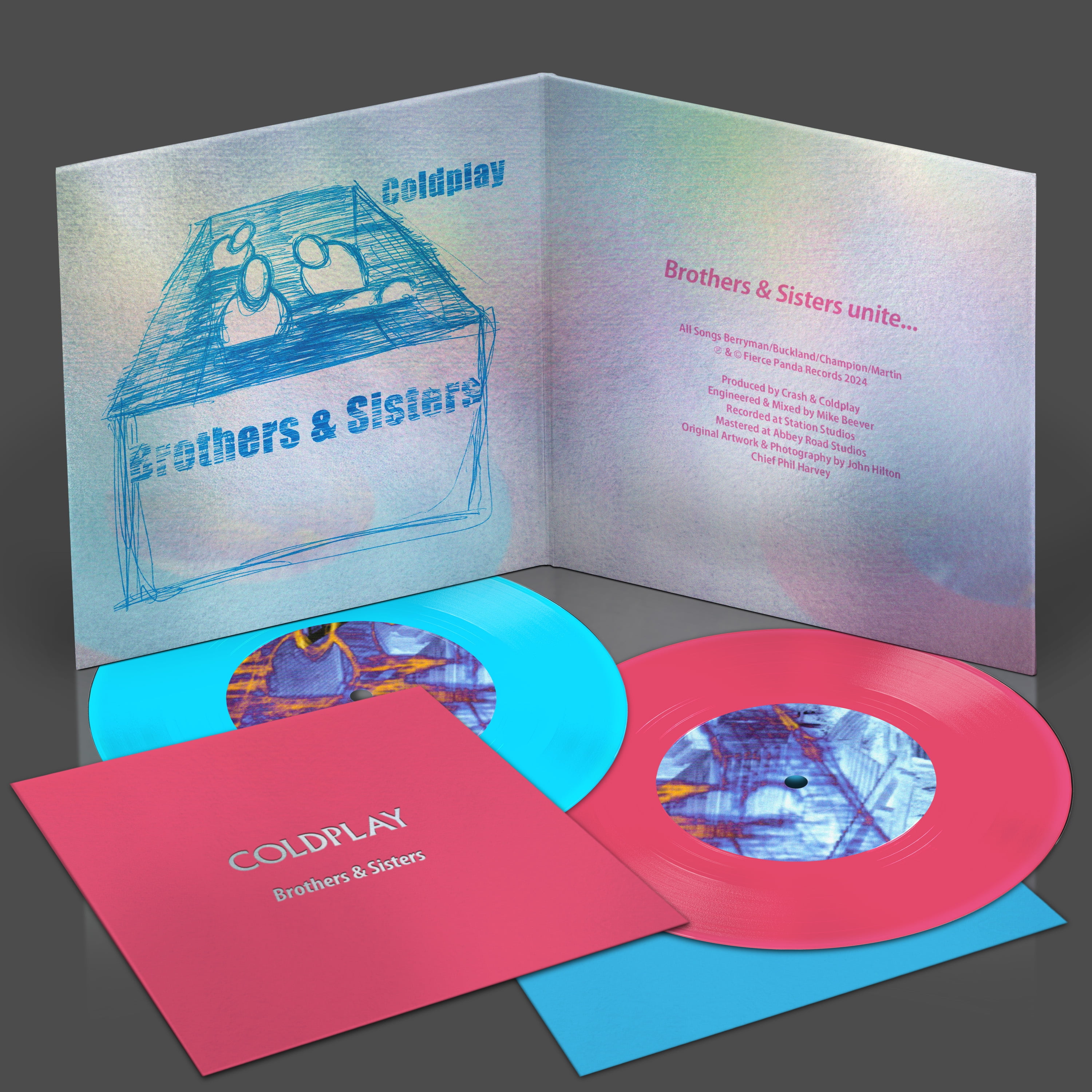 Coldplay 7インチレコード 2枚セット Coldplay - Brothers & Sisters: 25th Anniversary - Music